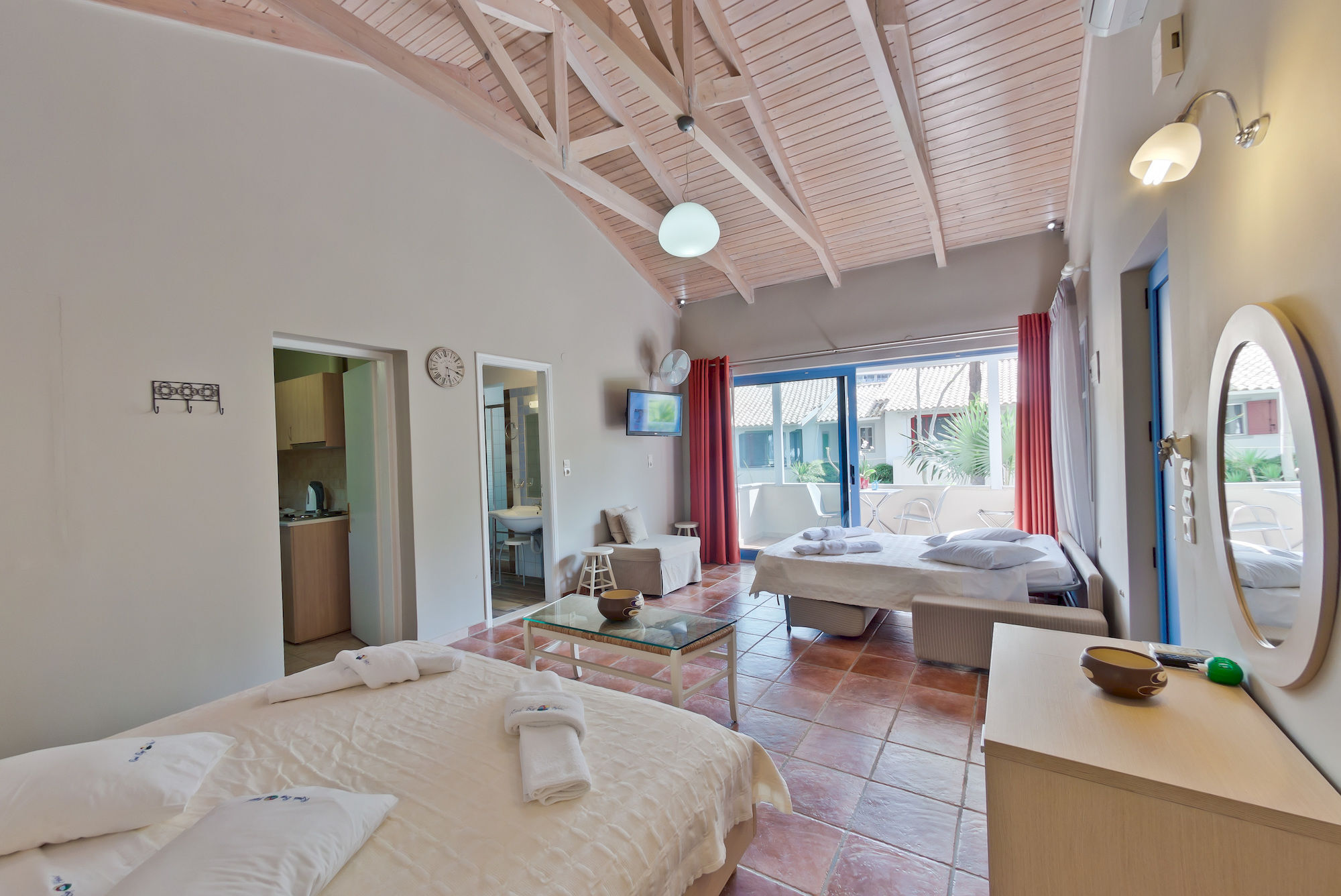 Rouda Bay Beach Hotel Mikros Gialos Ngoại thất bức ảnh
